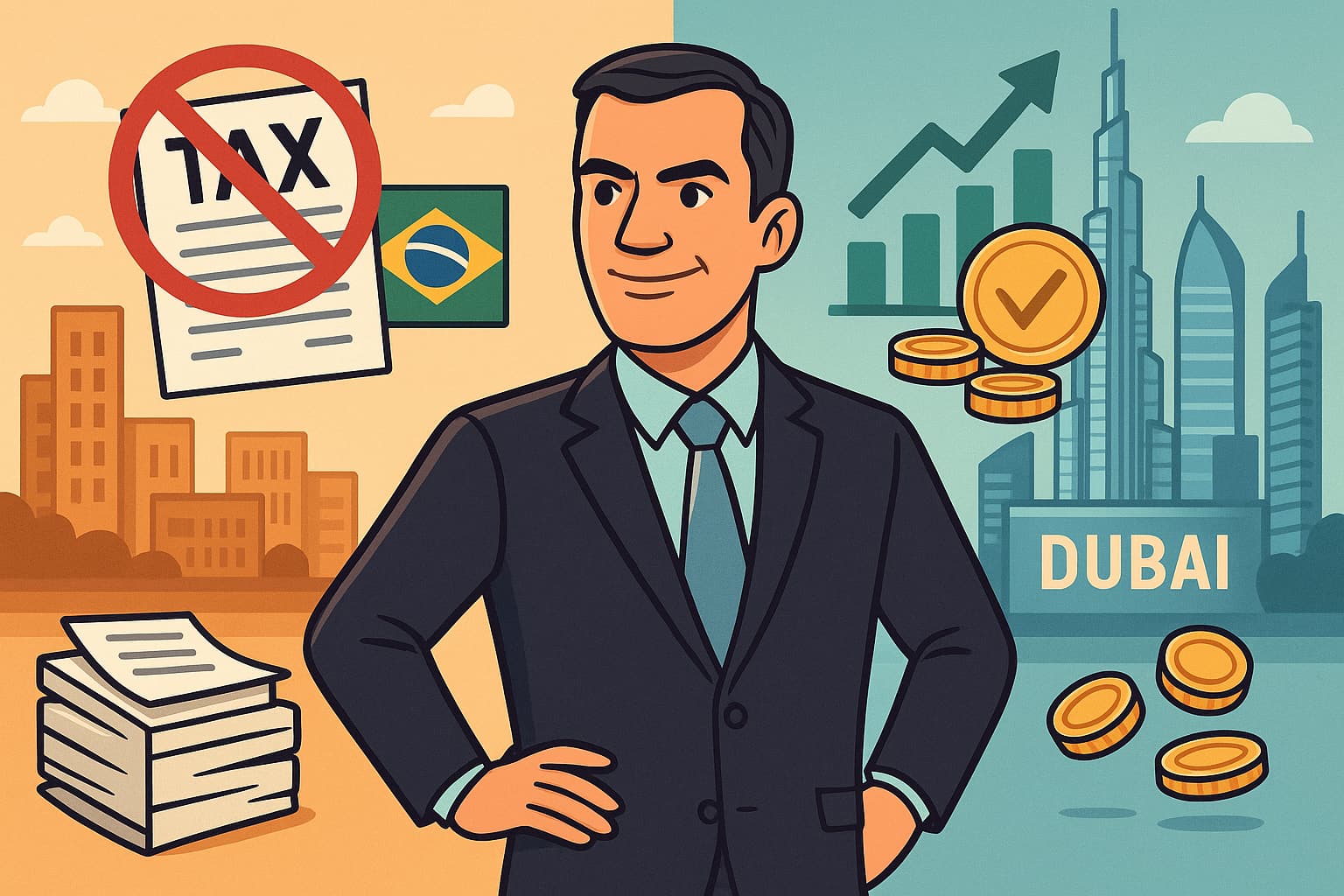 Por Que Investir em Imóveis em Dubai? Um Comparativo Direto com o Brasil Por Que Investir em Imóveis em Dubai? Um Comparativo Direto com o Brasil